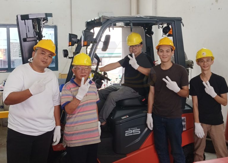 woodlands forklift course