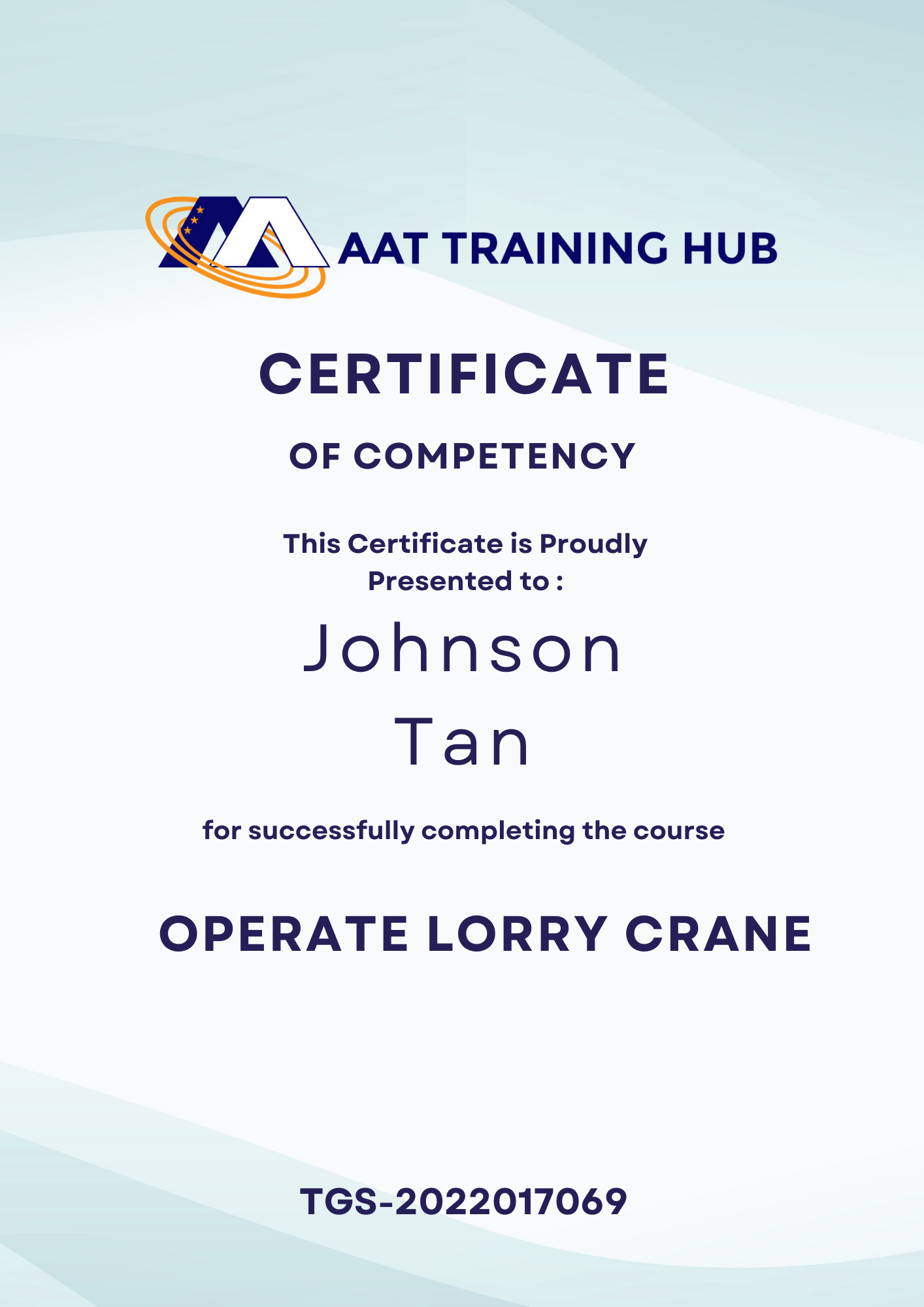 Operate Lorry Crane Course Singapore