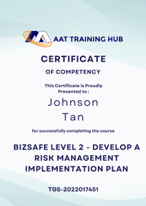 bizsafe level 2